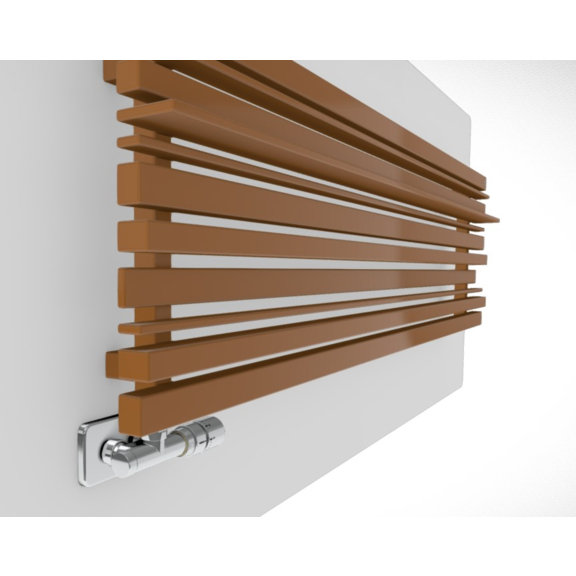 TERMA Sherwood H radiátor pod okno farebné prevedenia RAL8001