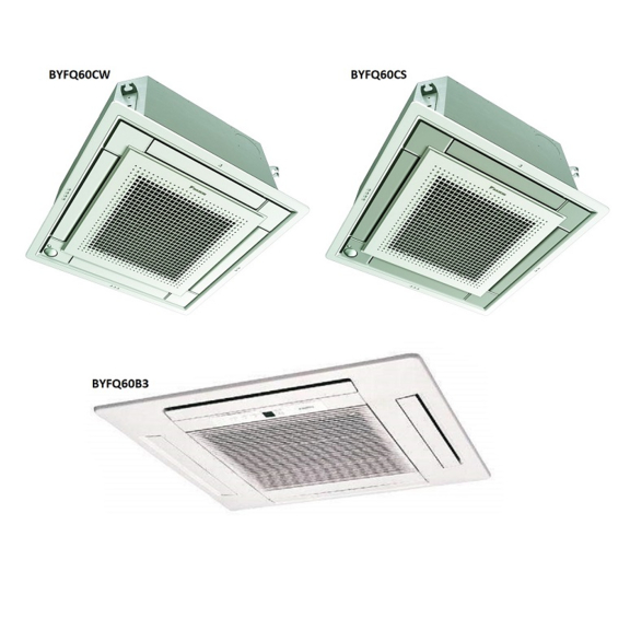 Kazetová klimatizácia Daikin FFA25A + RXM25M9 dekoračný panel farba