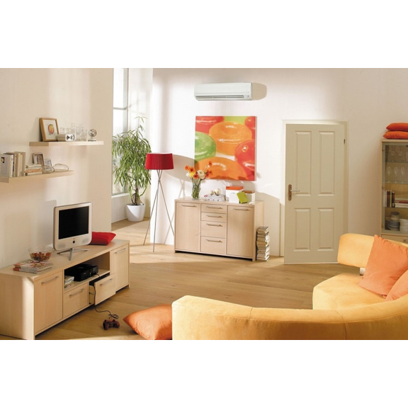 Daikin FWT04CT nástenný fancoil  - v interiéri
