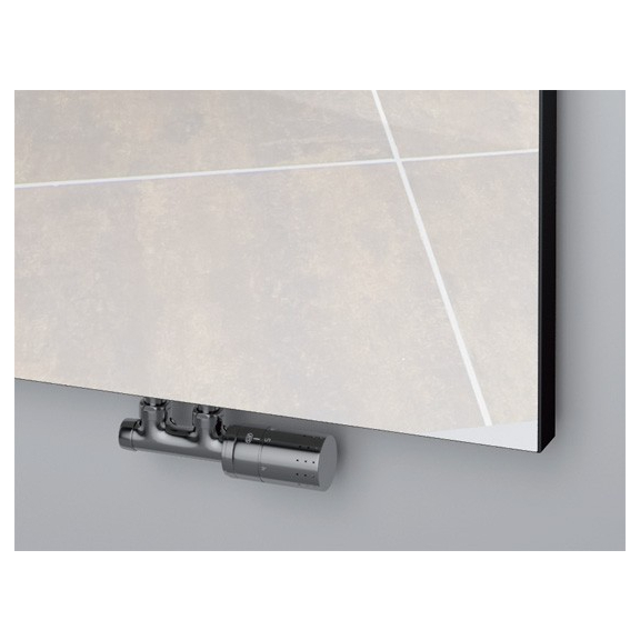 ISAN Variant Mirror radiátor so zrkadlom detail