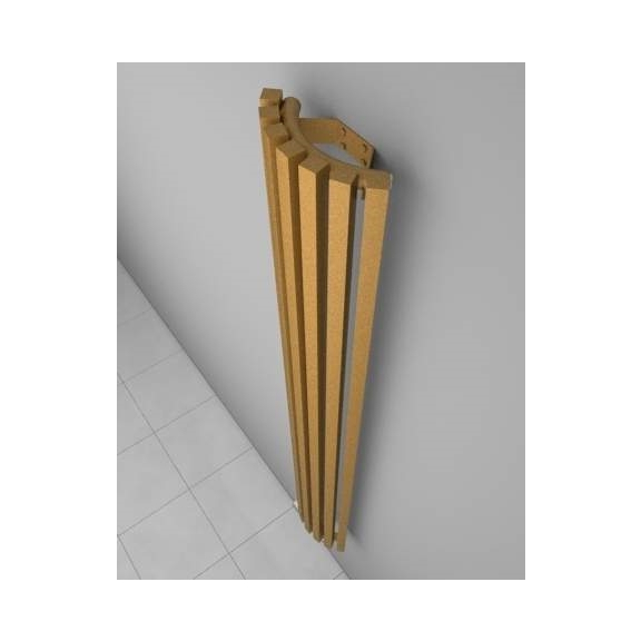 ISAN Octava Radius radiátor do rohu