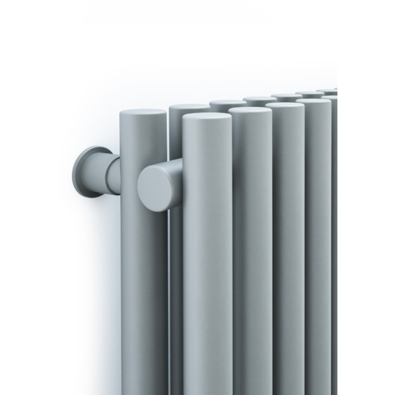 TERMA Tune VWD dizajnový radiátor 600x990 farba Nickel Matt detail