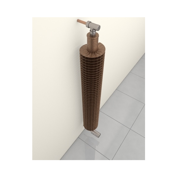 ISAN Spiral RA1 vertikálny radiátor