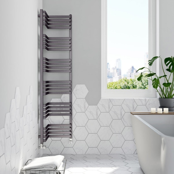 TERMA incorner rohový radiátor umiestnenie v interiéri