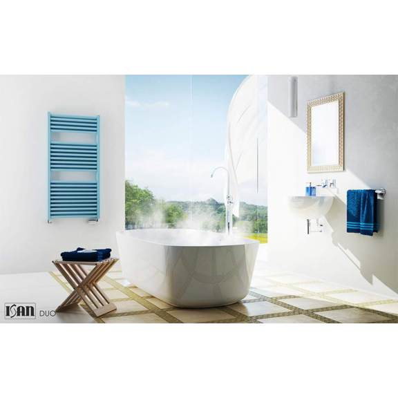 ISAN Duo kúpeľňový radiátor interiér