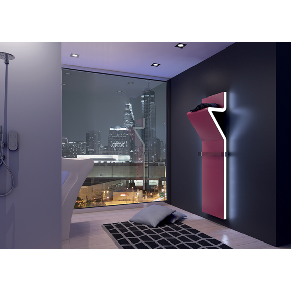 IRSAP Tratto dizajnový radiátor 1600x450 farba Flame Red