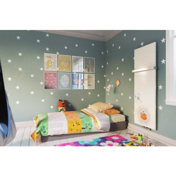 TERMA Case Slim dizajnový radiátor s potlačou