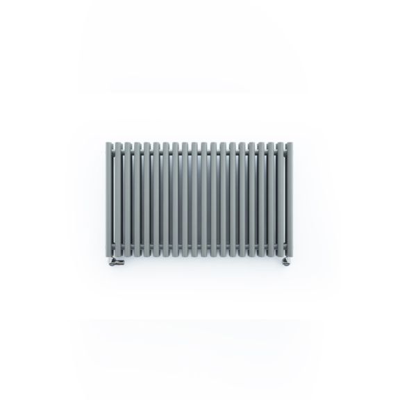 TERMA Tune VWD dizajnový radiátor 600x990 farba Nickel Matt horizontálny