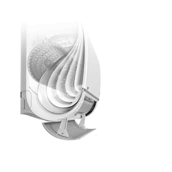 Nástenná klimatizácia Midea Breezeless+ - vnútorná jednotka zboku