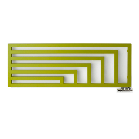 TERMA Angus H dizajnový radiátor farba Soft Green Apple