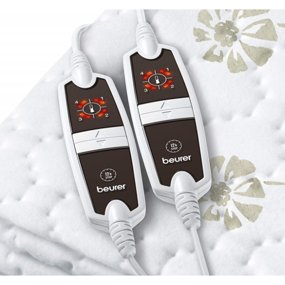 BEURER UB 68 XXL dvojitá elektrická výhrevná podložka - detail ovládač