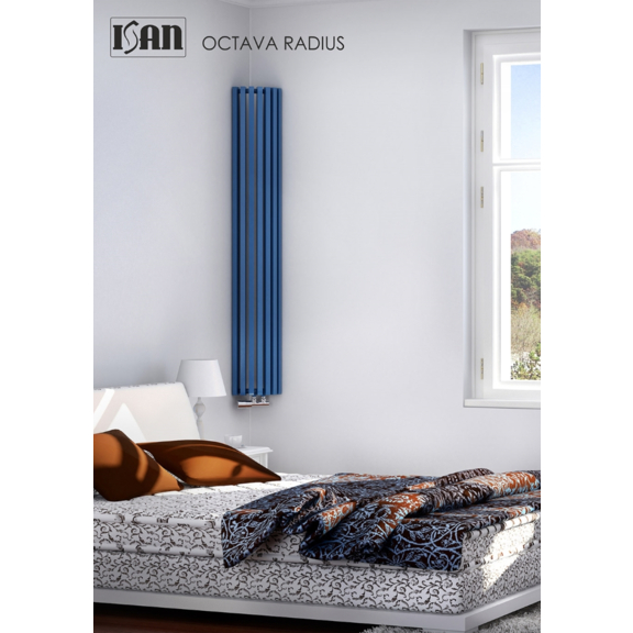 ISAN Octava Radius radiátor do rohu - S11