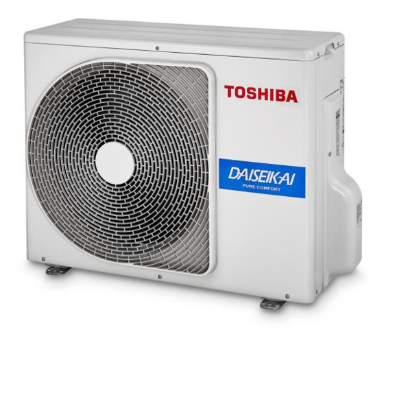 Toshiba Daiseikai 9 RAS-10PKVPG-E + RAS-10PAVPG-E vonkajšia jednotka