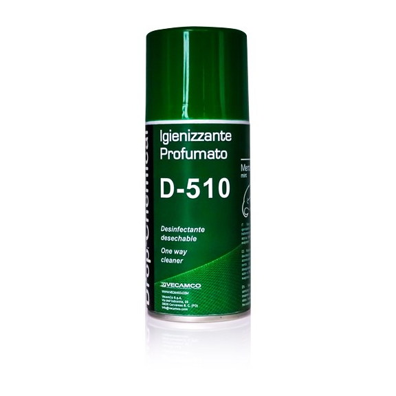 Vecamco D-510 parfumovaný dezinfekčný sprej do klimatizácie Mint