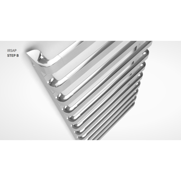 IRSAP Step B kúpeľňový radiátor detail