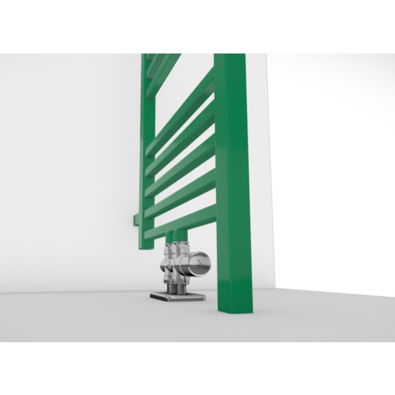 TERMA Bone DW kúpeľňový radiátor farebné prevedenie RAL6024 profil