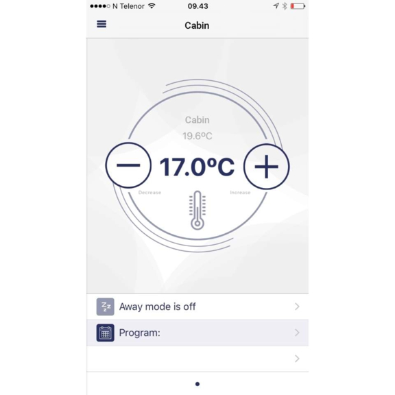 Aplikácia Smart Heater