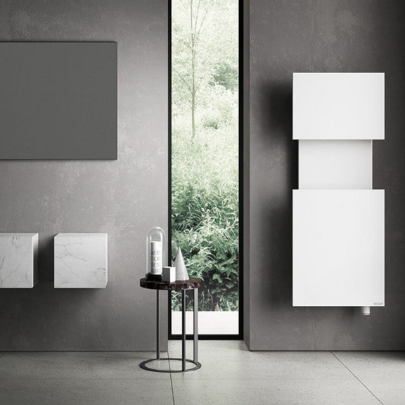 IRSAP M'ama kúpeľňový radiátor 1400x550 farba Bianco Opaco