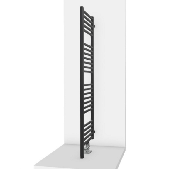 TERMA Bone DW kúpeľňový radiátor pohľad zboku