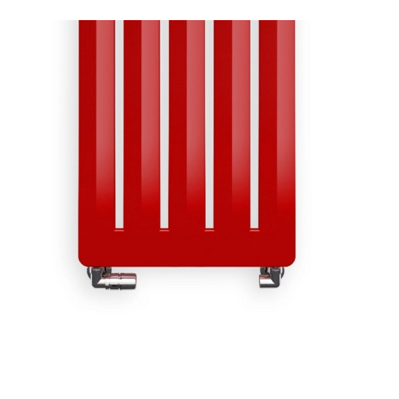 TERMA Aero V dizajnový radiátor 1500x410 RAL3020 detail