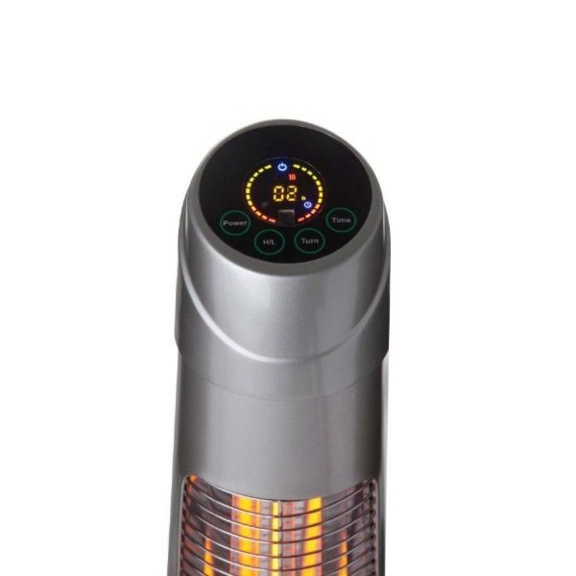 Silverline infražiarič 900 digital - displej