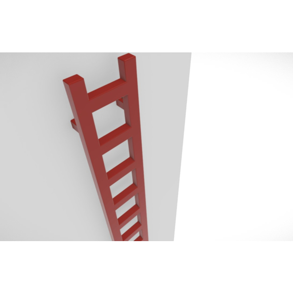 TERMA Easy vertikálny radiátor farebné prevedenia - RAL3000