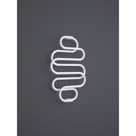 TERMA Perla dizajnový radiátor RAL 9016 960x600