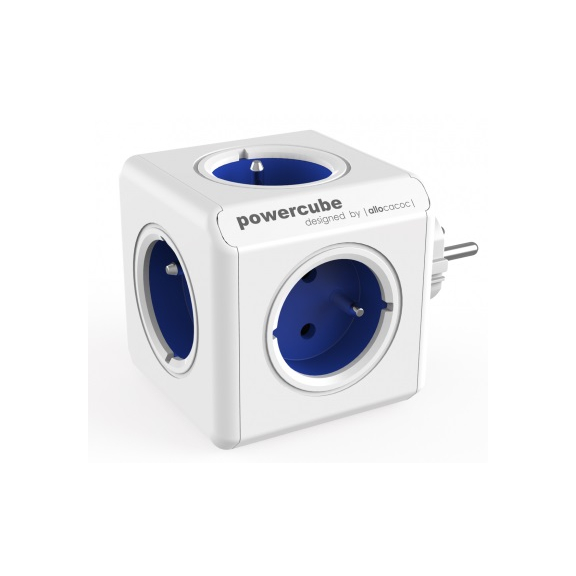 POWERCUBE ORIGINAL funkčný rozbočovač- modrý