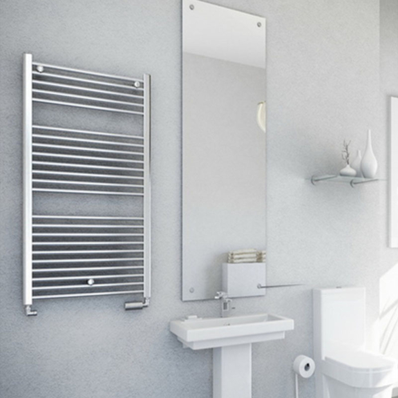 ISAN Palmyra Chrom vodný kúpeľňový radiátor - titulná fotka