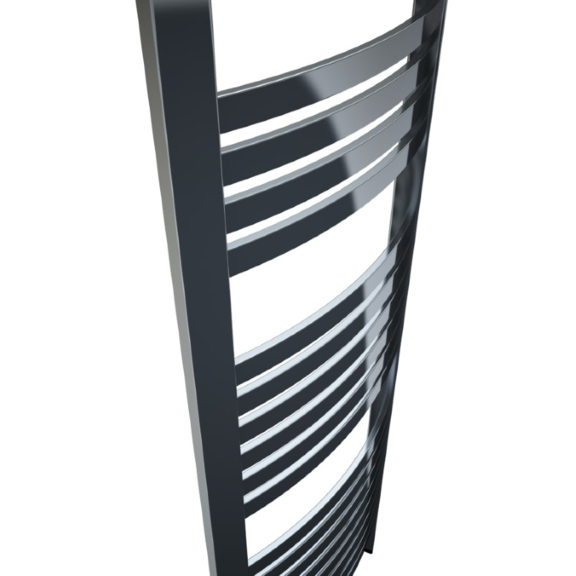 TERMA Dexter One kúpeľňový radiátor 1220x400 farba chróm