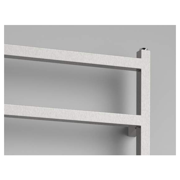 ISAN Gradda Inox elektrický nerezový radiátor detail