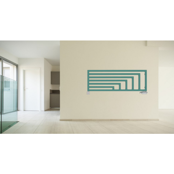 TERMA Angus H elektrický dizajnový radiátor - interiérový dizajn