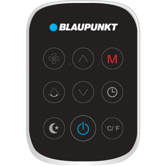 Blaupunkt Moby Blue 1012 B mobilná klimatizácia - ovládanie