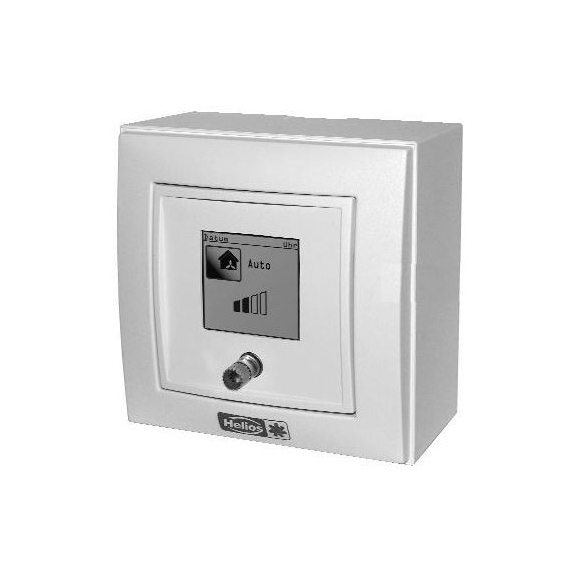 Helios KWL-BEC Komfortný ovládač s nadomietkovou krabičkou KWL-APG