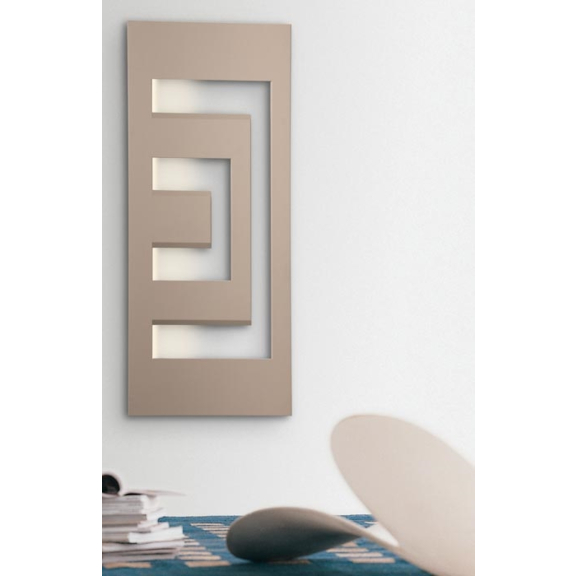 IRSAP Dedalo dizajnový radiátor do chodby