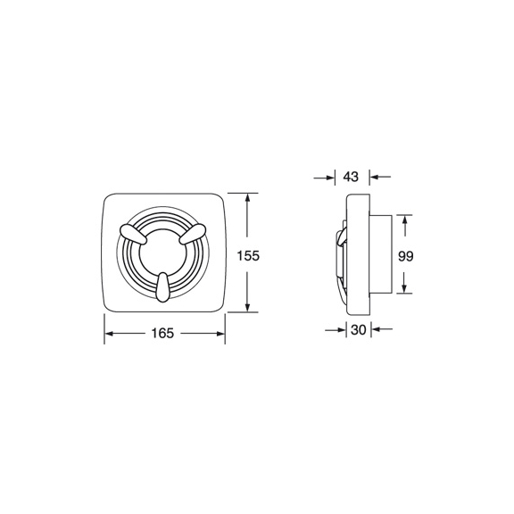 Ventilátor Systemair XX 100 P2