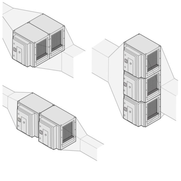 Purified Air ESP - možnosti napojenia
