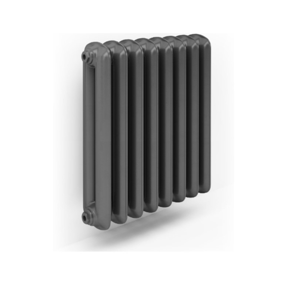 TERMA Plain retro radiátor 860x688 farba Flat Black