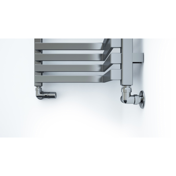 TERMA incorner rohový radiátor 1005x350 farba Chrome Effect