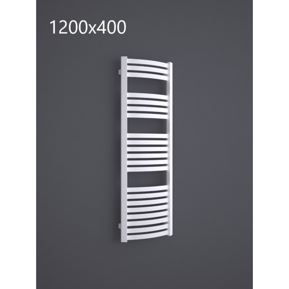 TERMA Dexter kúpeľňový radiátor RAL9016 1200x400