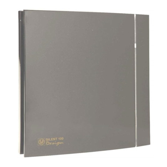 Ventilátor Silent 100 Design CRZ - šedý