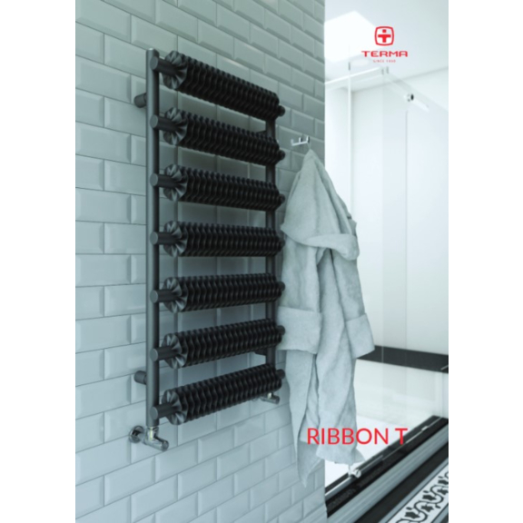 TERMA Ribbon T retro radiátor detail