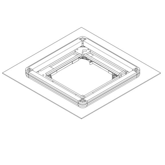 Daikin KDBQ44B60 montážny rám