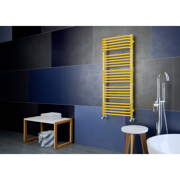 TERMA Pola kúpeľňový radiátor 1080x500 farba Soft1023 moderný interiér