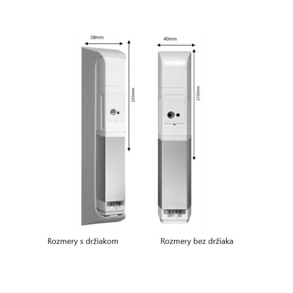 Airnote Cleaner Commercial rozmery