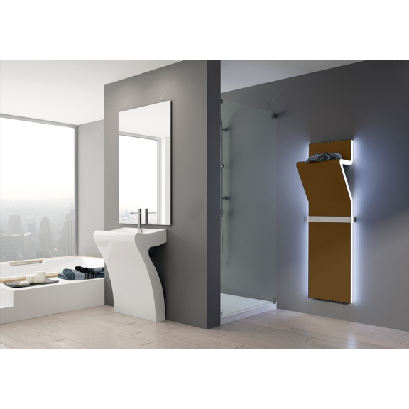 IRSAP Tratto dizajnový radiátor farba Bronzo