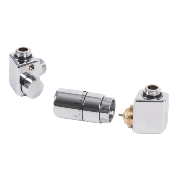 Terma uhlová termostatická sada Dexter - Chróm