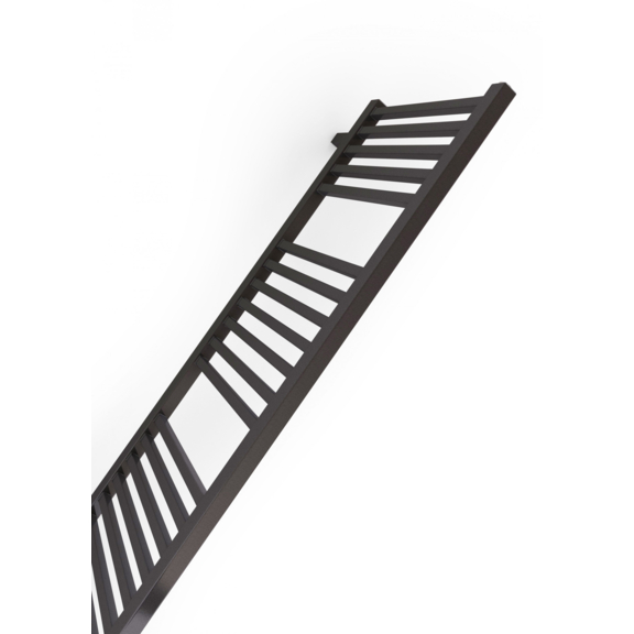 TERMA Simple DW elektrický kúpeľňový radiátor 1610x500 farba Granite - detail