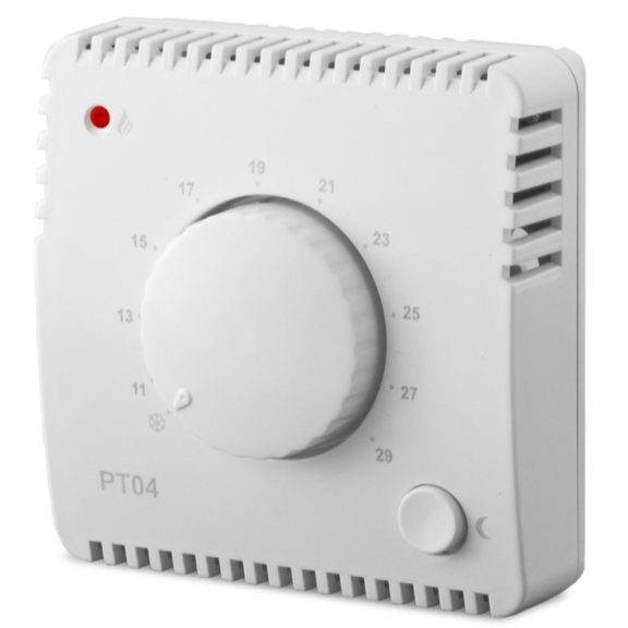 Termostat elektronický pripojenie do siete 230VAC PT04