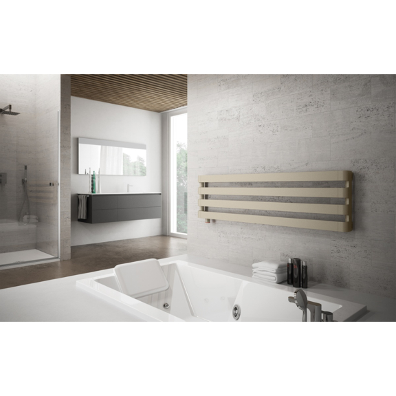 IRSAP Step H dizajnový radiátor 430x1800 farba Quartz1 moderná kúpeľňa